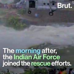 IAF Swoops In To Rescue Stranded Man