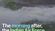 IAF Swoops In To Rescue Stranded Man