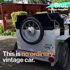This Engineering Student Built Himself A Vintage Ride