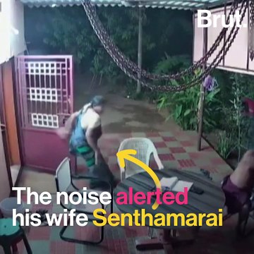 Elderly Couple Takes On Machete-Wielding Robbers