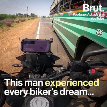 TN Police Stops Biker For A Heartwarming Reason