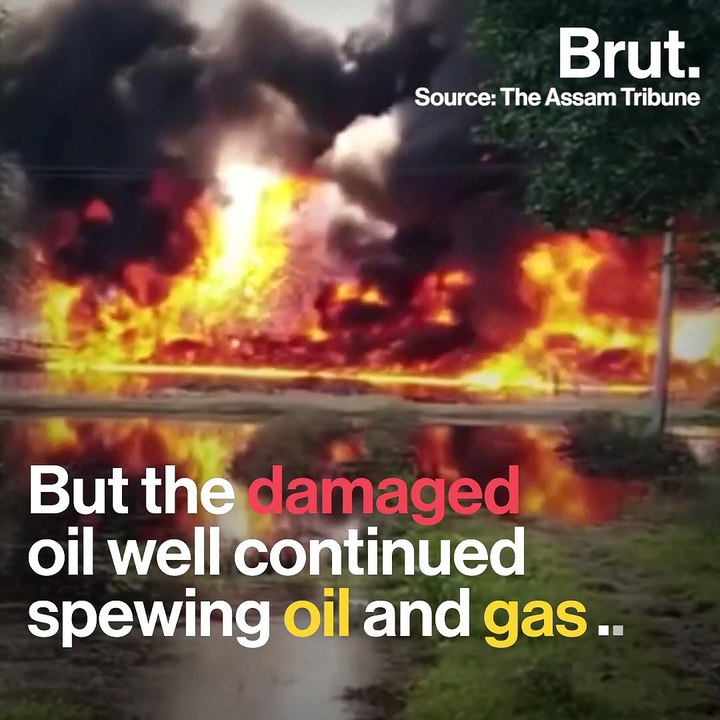 Assam Oil Well Blowout