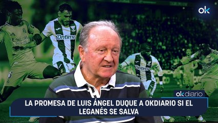 La promesa de Luis Ángel Duque a OKDIARIO si el Leganés se salva:"Me tiro dos meses sin probar el dulce"