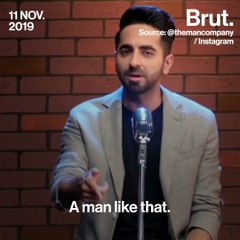 Ayushmann Khurrana Defines "Man"