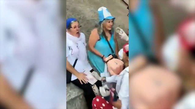 Hubo 38 personas afectadas por los gases lacrimógenos