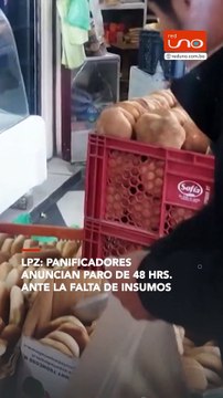 LPZ: PARO PANIFICADORES POR FALTA DE INSUMOS