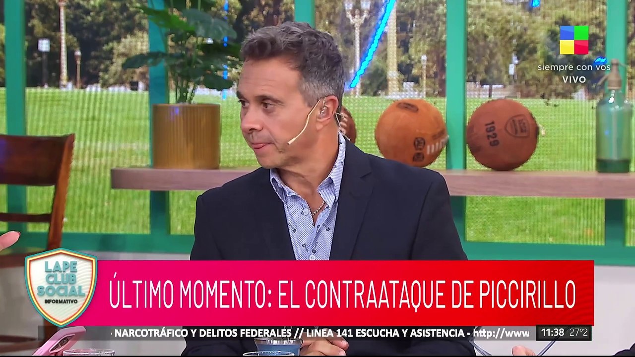 ÚLTIMO MOMENTO: el contraataque de ELÍAS PICCIRILLO