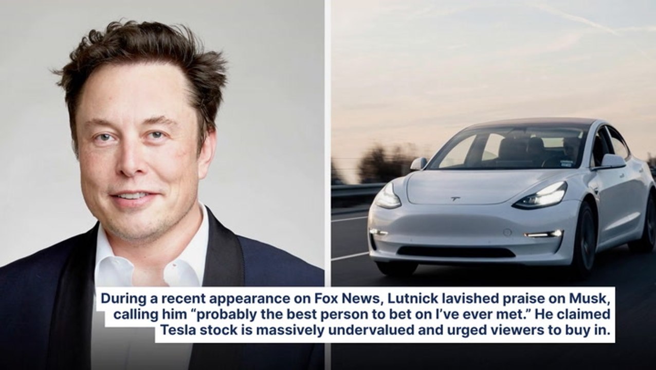 Commerce Secretary Lutnick Promoting Tesla On Fox News: 'We're All Going To Be Buying $30,000 Tesla Robots.' Anyone Who Doesn't Is 'Silly'