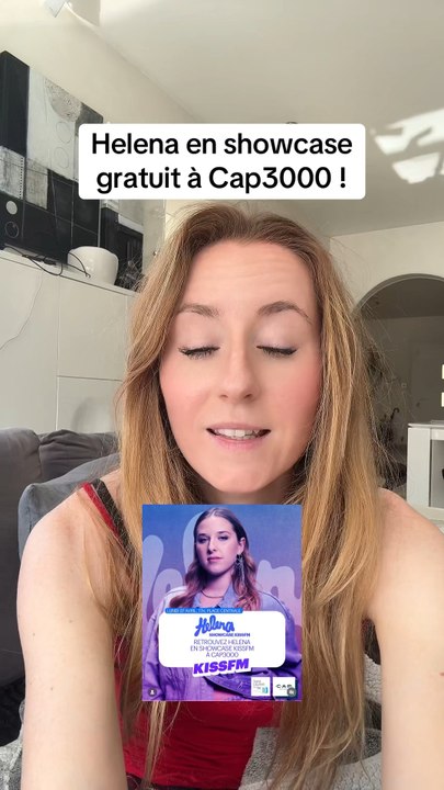 Helena en showcase gratuit à Cap3000 ! 🎤