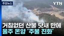 거침없던 산불 닷새 만에...울주 온양 '주불 진화' / YTN