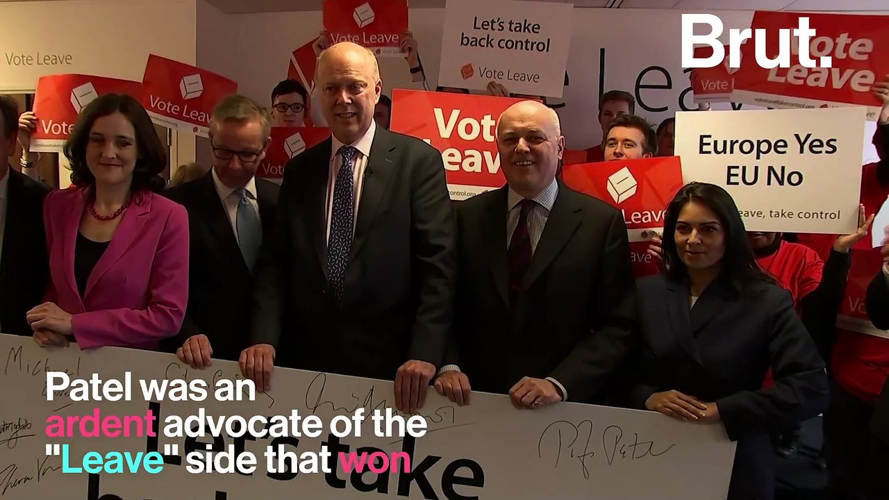 Who is Priti Patel, the UK's New Home Secretary?