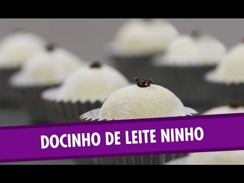 Docinho de leite ninho
