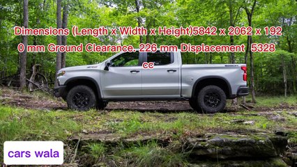 Chevrolet Silverado truck/carswala