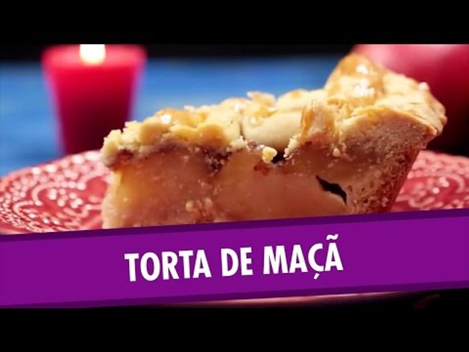 Receita de torta de maçã fácil