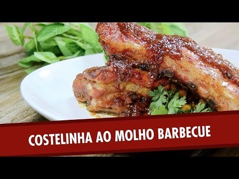 Costelinha ao molho barbecue