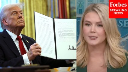 Leavitt Asked How Tariffs Will Help ‘In The Long Run’ After Consumer Confidence Hits A 4-Year Low