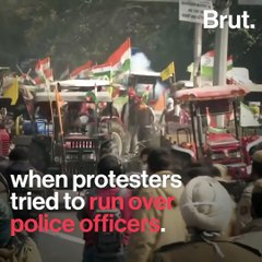 Police's Version Of Delhi's Republic Day Violence