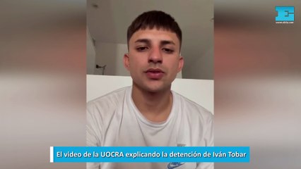 El video de la UOCRA explicando la detención de Iván Tobar