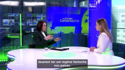 Os ditadores só entendem a linguagem do "poder ou da força", diz Tsikhanouskaya