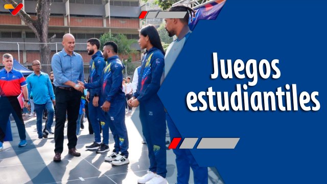 Deportes VTV | Inaugurados los XIX Juegos Deportivos Nacionales Estudiantiles 2025