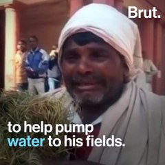 Farmer begs district collector for direct help