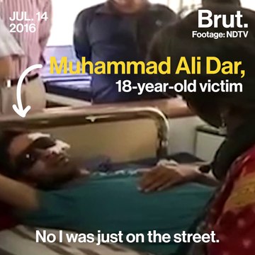 Kashmir blinding people