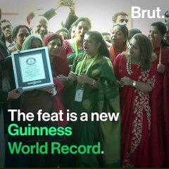 Bengaluru Sets Sanitary Pads World Record