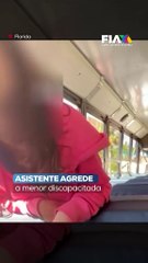 VIDEO: ¡Indignante! Brutal agresión a niña con necesidades especiales en autobús