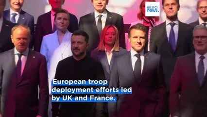 French President Macron announces plan for 'reassurance force' in Ukraine