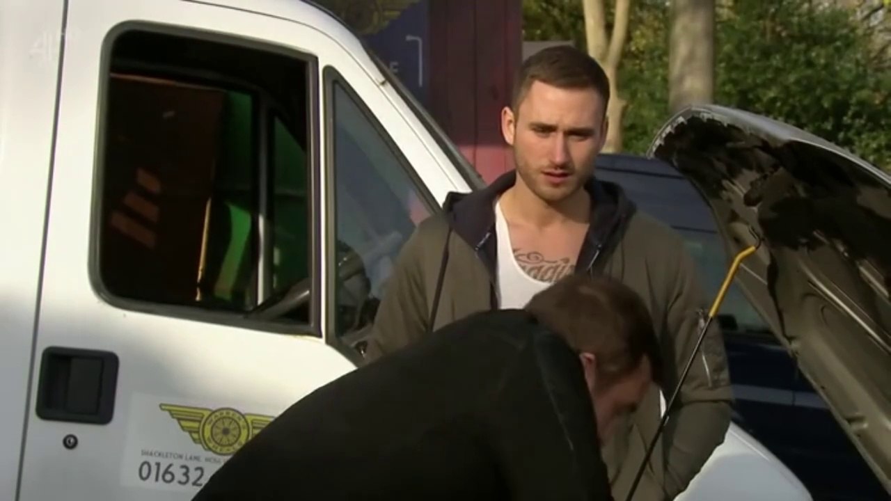Hollyoaks Warren Fox & Freddie Roscoe Scene 21st December 2016