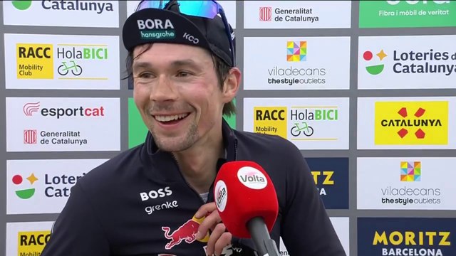 Cycling - Volta a Catalunya 2025 - Primoz Roglic : UAE put a really hard tempo... Luckily I won against Ayuso !