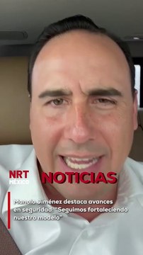 El gobernador Manolo Jiménez reafirmó su compromiso con la seguridad en Coahuila, asegurando que se continúa fortaleciendo el modelo que ha dado buenos resultados en el estado.