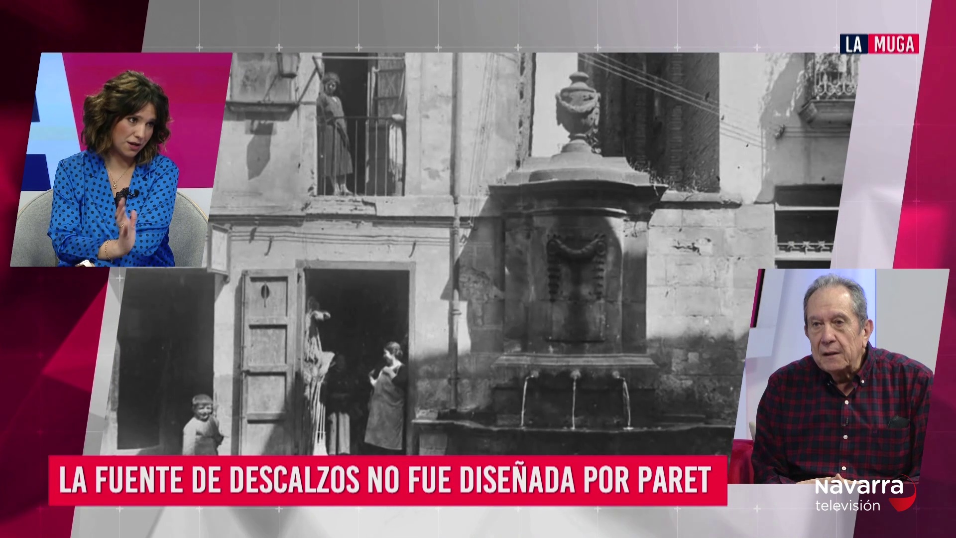 La fuente de Navarrería en 1902 y la historia de las fuentes de Paret