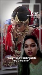 My First Viral Video: This Bride Gave Her Exam In Her Wedding Lehenga