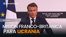 Macron eviará una misión franco-británica a Ucrania para entrenar al 