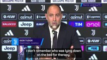 Tudor recalls memories with Juventus legends Zidane and Del Piero