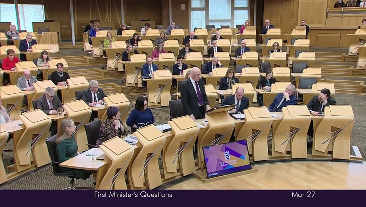 Edinburgh's gangland shootings raised at FMQs