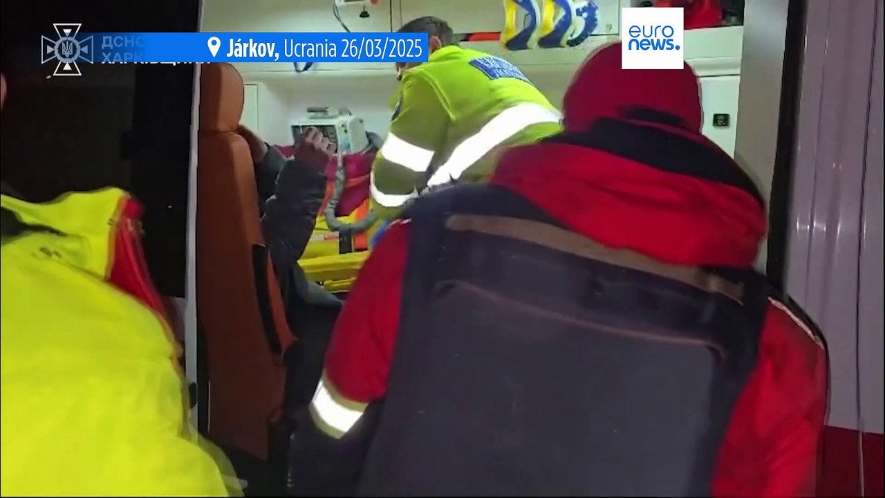 Decenas de heridos en Ucrania por ataques rusos contra zonas residenciales