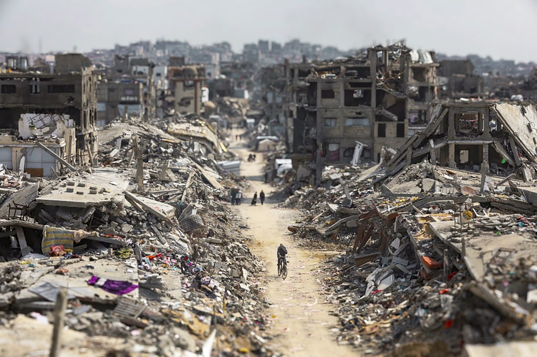 Diese Aufnahmen zeigen die Zerstörung Gazas