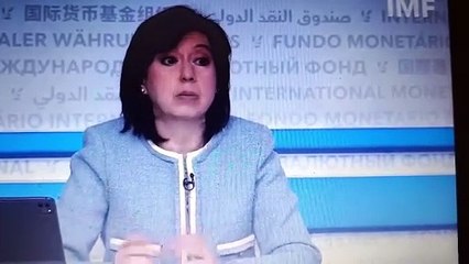 Julie Kozack, vocera del FMI tras el anuncio del ministro Caputo