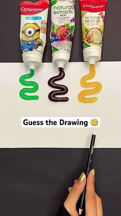 Which one did you think was the real? 🤣❤️ #shorts #drawing #art #artist #craft #creative