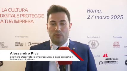 Cybersicurezza, Piva (Polimi): "Pmi a confronto con ecosistema esterno in evoluzione"