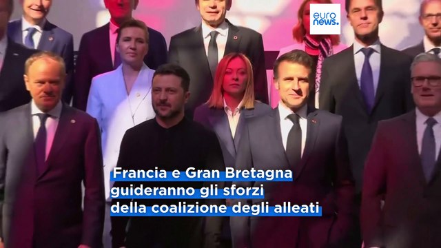 Coalizione volenterosi: sostenere Ucraina ma senza invio truppe, no a revoca sanzioni russe