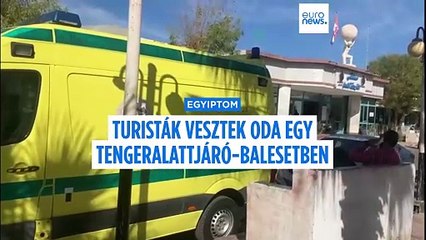 Elsüllyedt egy turistákat szállító tengeralattjáró a Vörös-tengeren