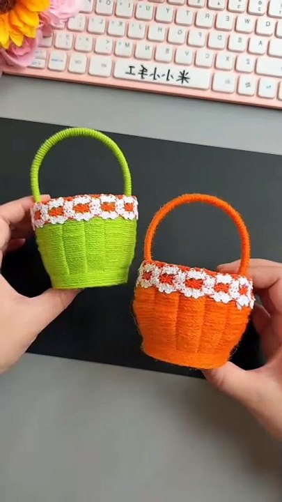 Make a Cute Basket with Paper Cup