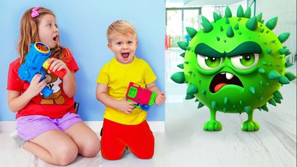 Oliver and the Children's Story about Viruses