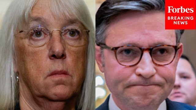 Patty Murray Slams Mike Johnson, Points To Jan 6 Pardons Amid GOP's Outcry Over Tesla Vandalism