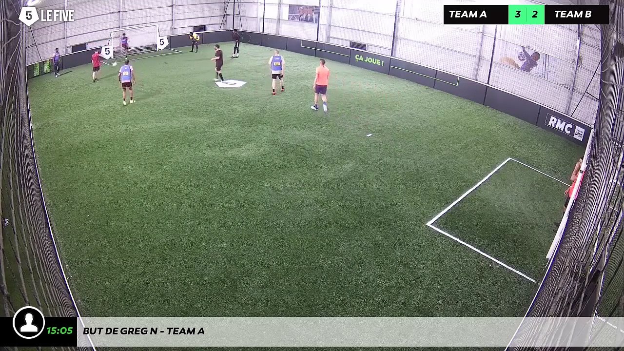 But de Greg N - Team A