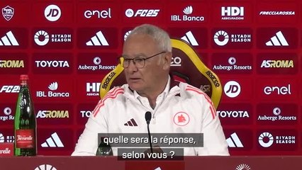 AS Rome - Ranieri balaie la rumeur Gasperini