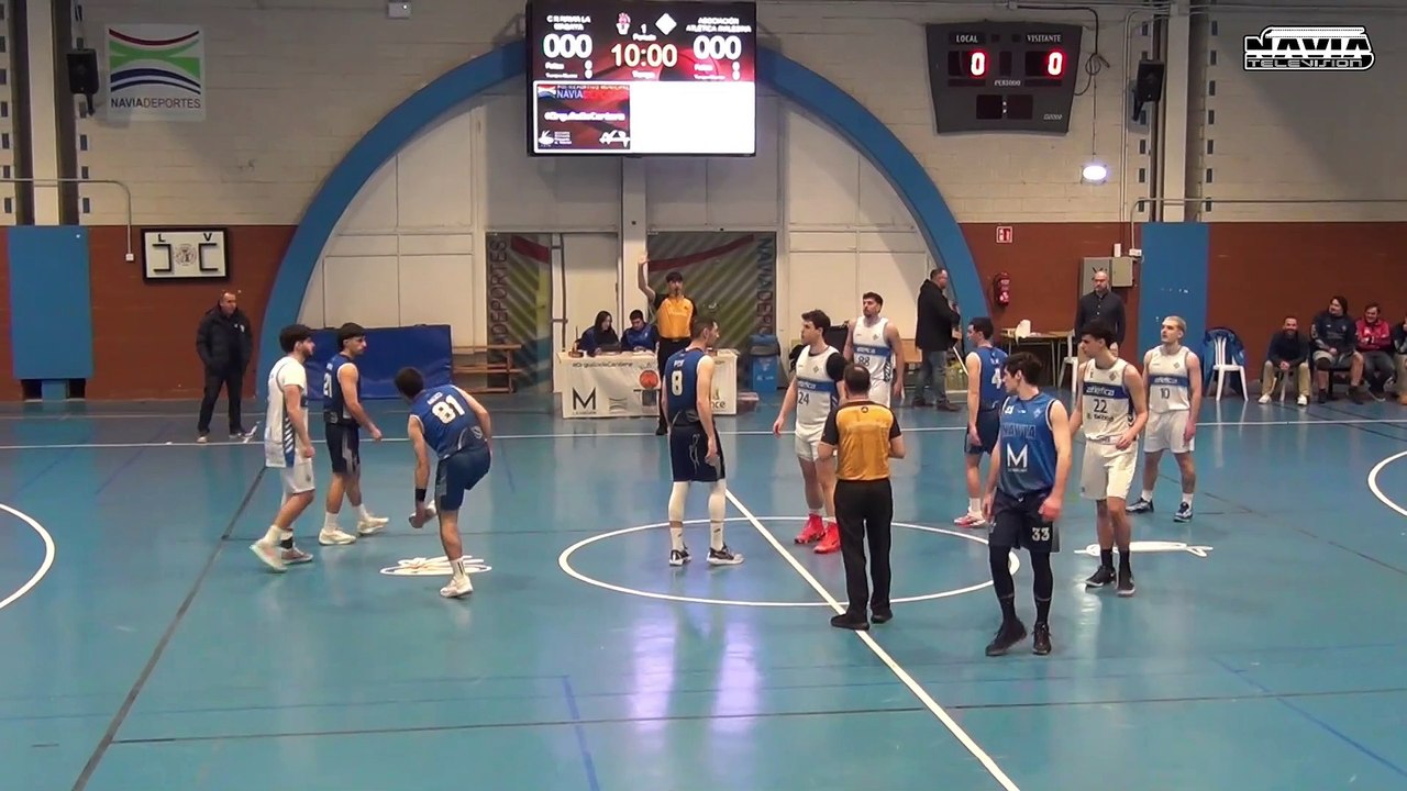 BALONCESTO SENIOR MASCULINO C.B. NAVIA  LA MAGAYA - ASOCIACIÓN ATLETICA AVILESINA